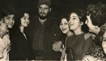 Fidel sedujo a estadounidenses, italianas y alemanas; las mujeres siempre querían estar a su lado
