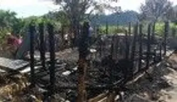 Apresan hombre acusado de incendiar la casa de su pareja