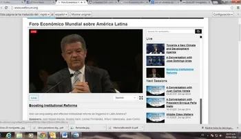 Fernández destaca reformas en RD