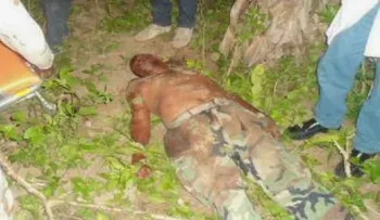 Coronel mata sargento en un recinto militar
