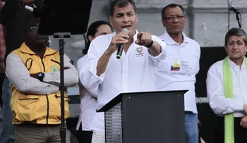 Rafael Correa no será candidato a la presidencia de Ecuador en 2017