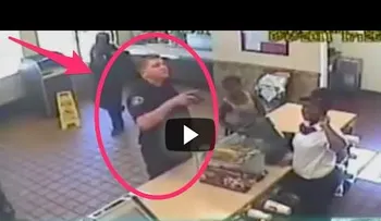 Este oficial de policía hizo algo maravilloso antes de perder la vida (Video)