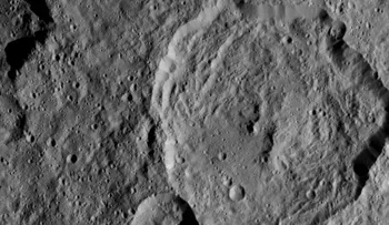 La NASA publica foto del hemisferio sur del planeta enano Ceres
