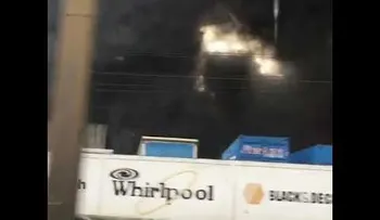 Incendio en Plaza Lama de la Autopista Duarte