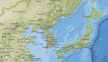 Sismógrafos detectan evento sísmico de magnitud 5,1 en Corea del Norte