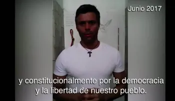 Leopoldo López: "La rebelión, la resistencia y las protestas son legítimas"