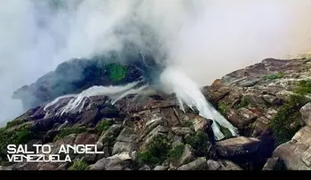 Venezuela: Un VIDEO grabado con dron muestra el Salto Ángel como nunca antes visto