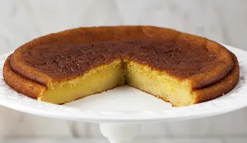 Bizcocho de naranja y aceite de oliva: receta para 8 personas