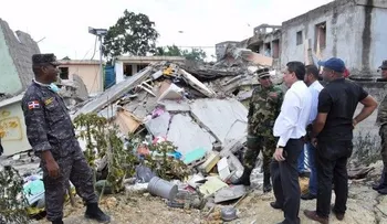 Presidente Medina envía ayuda para afectados explosión en envasadora de gas