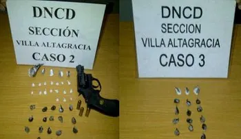 DNCD apresa dos menores implicados en el microtráfico de San Cristóbal