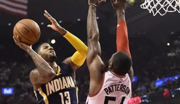 George anota 33 y Pacers pican delante ante Raptors en inicio playoffs