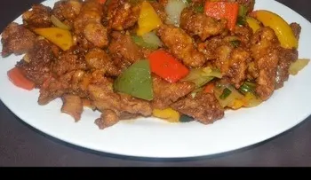 Pollo a la naranja - Orange Chicken (Video)