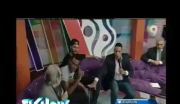 Roberto Cavada también llevó su "fundazo", en la discusión entre Abigaíl Soto y el ex policía sueldo "cebolla" (VIDEO)
