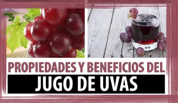 El jugo de uva reduce el colesterol, previene las infecciones urinarias y calma la migraña; OTROS BENEFICIOS