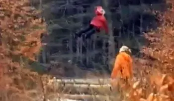 Video: Mujer voladora