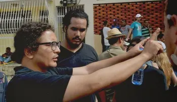 Bladimir Abud rodó su nueva película en un día