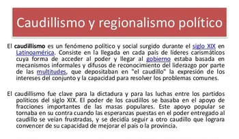 Caudillismo y caciquismo en la política dominicana