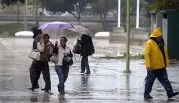 Efectos de una vaguada provocarán lluvias dispersas en distintas regiones del país