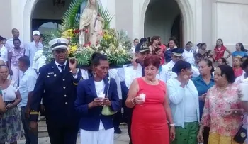 Feligreses celebran  día de las Mercedes 