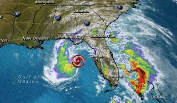 La tormenta Alberto sigue avanzando hacia el norte por el Golfo de México
