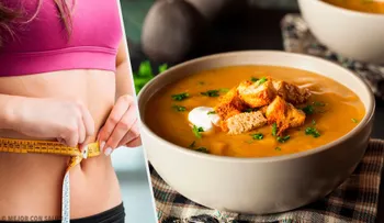 La mejor dieta de sopa quemagrasa: Contiene solo 40 calorías por cada 100 gramos.
