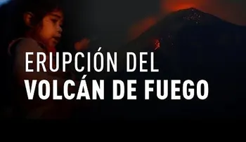 Lloran desconsolados por víctimas del Volcán en Guatemala; un dron capta las destrucciones