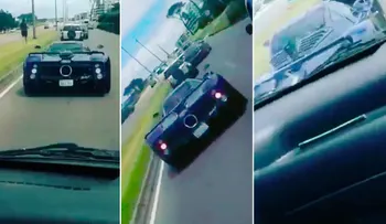 Por grabarlo, chocaron a un Pagani Zonda de un millón y medio de dólares en Punta del Este
