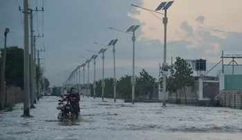 Lluvias "ahogan" el aeropuerto de Puerto Príncipe