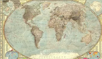 Un mapamundi muestra estereotipos occidentales de los distintos países  