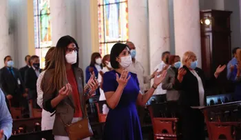 Celebran misa del Miércoles de Cenizas