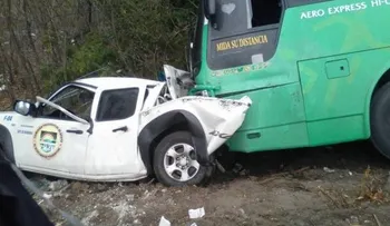 Varios heridos en accidente de tránsito Baní