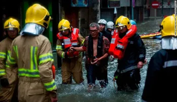 El supertifón Mangkhut golpea China tras dejar decenas de muertos en Filipinas