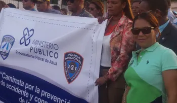 Fiscalía de Azua realiza jornada de prevención contra accidente de tránsito