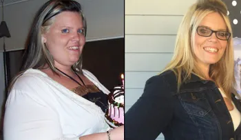 Ella perdió casi 85 kilos para luchar por tener un 'corazón de guerrera'