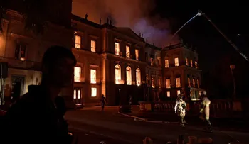 Brasil: Masivo incendio en Museo Nacional de Río de Janeiro