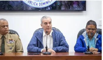 Abinader dispone medidas de ayuda por lluvias en el país
