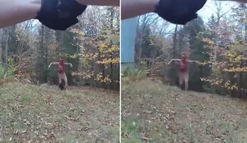 Tenía problemas mentales y estaba bajo efectos de la marihuana hombre desnudo al que disparó la policía