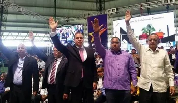 PLD proclama a Alexis Pérez como candidato alcalde por La Vega