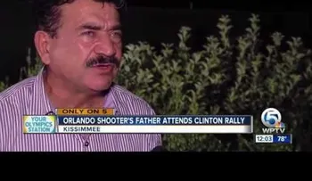 El papá del asesino de bar en Orlando asiste a evento de Hillary Clinton (VIDEO)
