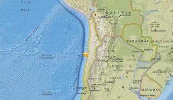 Sismo de magnitud 5,4 sacude el norte de Chile