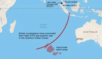 ¿Cómo cayó el avión de Malasia?