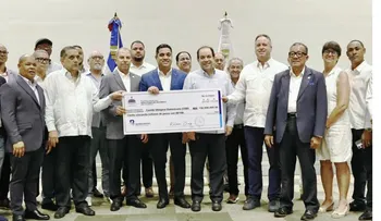 Miderec entrega fondos para Santo Domingo 2026