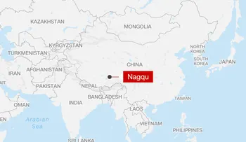 Un sismo de magnitud 7 sacude la región china del Tíbet