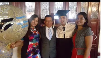 Ramiro Estrella Corporán se gradúa de ingeniero en Sistema con honores de Magna Cum Laude