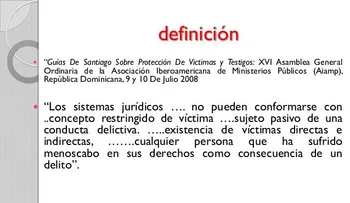 En la República Dominicana las víctimas y testigos no tienen protección efectiva 