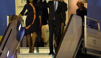 Barack Obama llega a Argentina