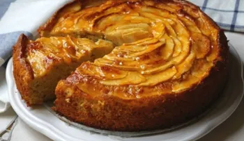 Torta de manzana, facilisima de preparar