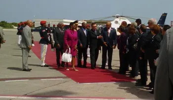 Presidente de Haití llega al país a participar en toma de posesión