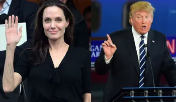 Qué piensa Angelina Jolie sobre Donald Trump