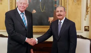 Danilo Medina recibe a ex primer ministro de Países Bajos